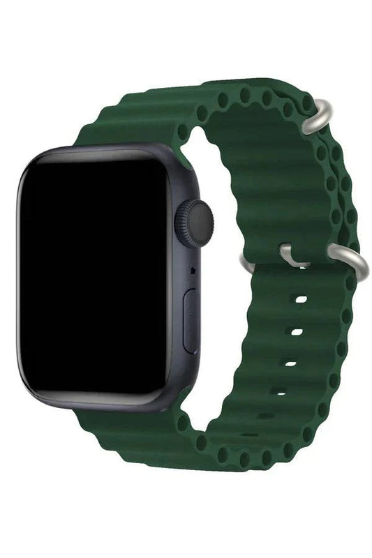 Curea Ceas Apple Watch Silicon Ocean Green - WATCHERS