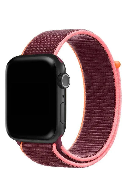 Curea Ceas Apple Watch Sport Nylon Agate - WATCHERS
