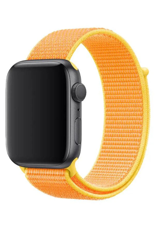 Curea Ceas Apple Watch Nylon Sun Yellow - WATCHERS