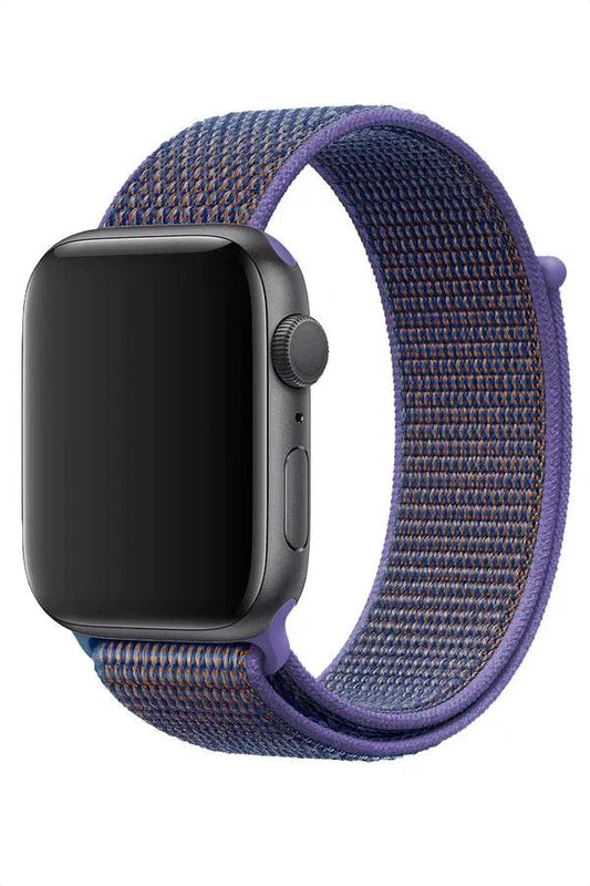 Curea Ceas Apple Watch Sport Nylon Purple Lilac - WATCHERS