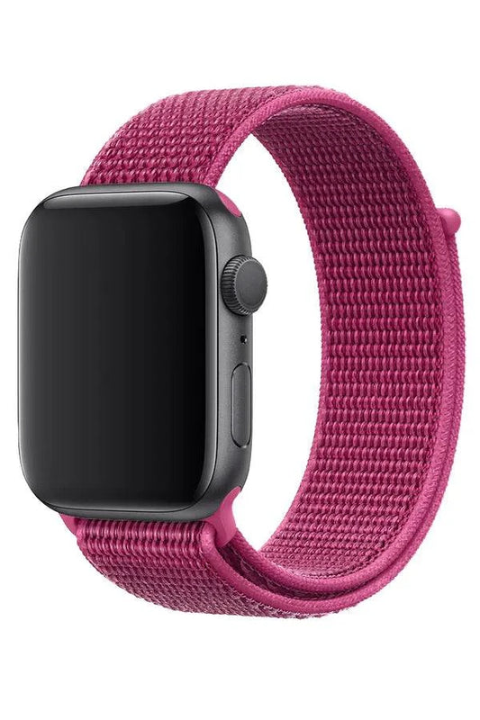 Curea Ceas Apple Watch Sport Nylon Pitaya - WATCHERS