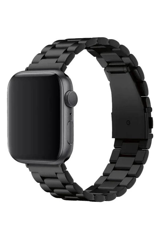 Curea Ceas Apple Watch Steel Asteria Black - WATCHERS