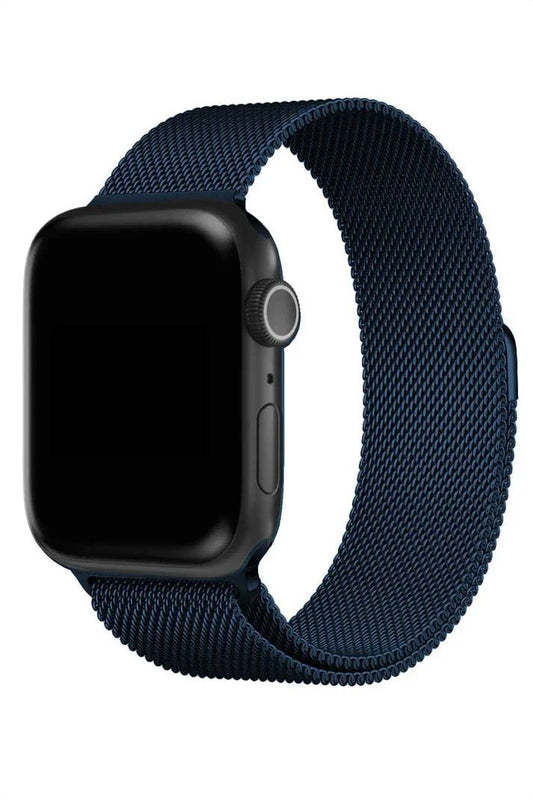Curea Ceas Apple Watch Milanese Midnight Metalica - WATCHERS