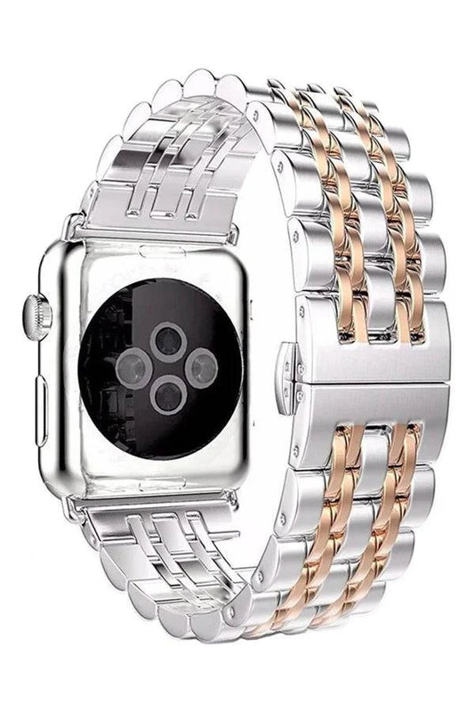 Curea Ceas Apple Watch Steel Melanthe Rose - WATCHERS