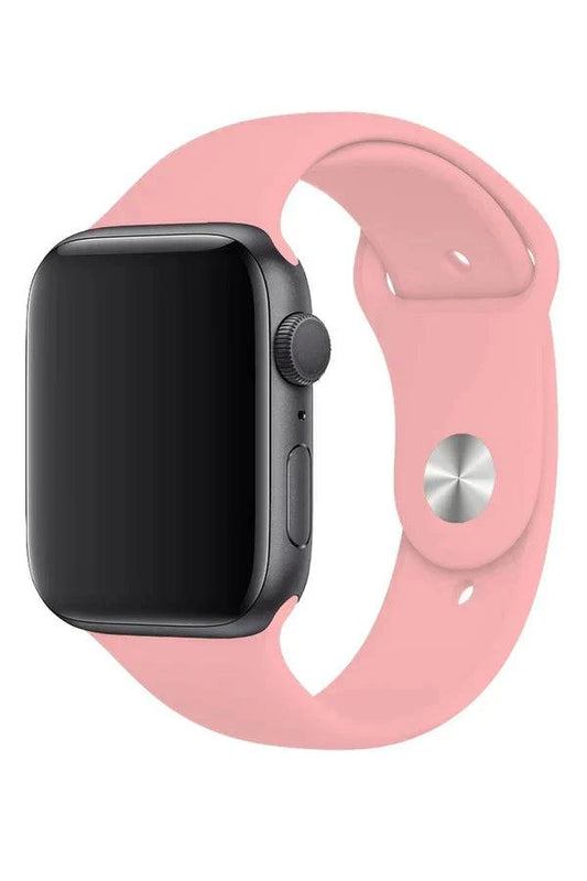 Curea Ceas Apple Watch Silicon Clasic Carnation Pink - WATCHERS