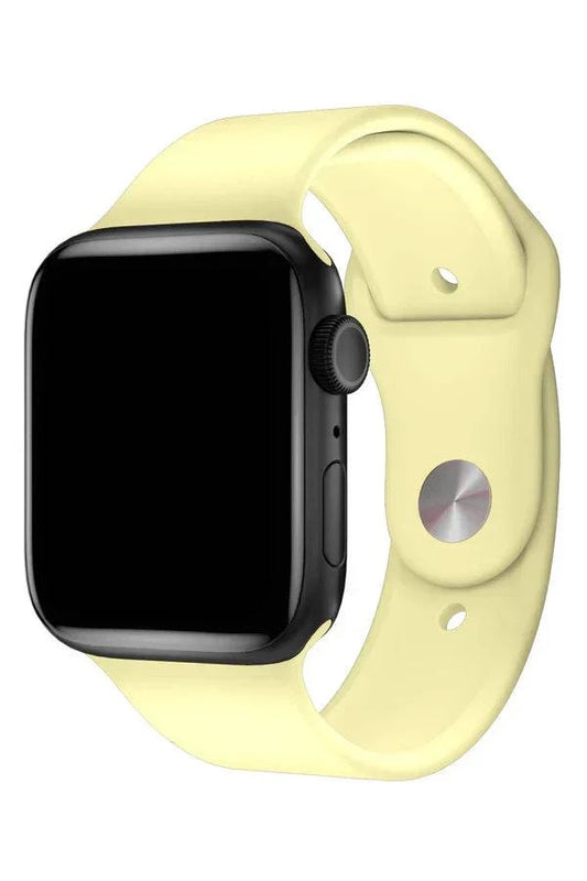 Curea Ceas Apple Watch Silicon Clasic Cosmic Yellow - WATCHERS