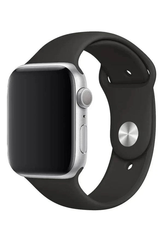 Curea Ceas Apple Watch Clasic Silicon Black - WATCHERS