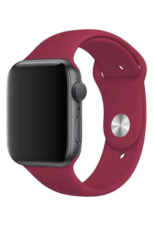 Curea Ceas Apple Watch Silicon Clasic Cherry - WATCHERS