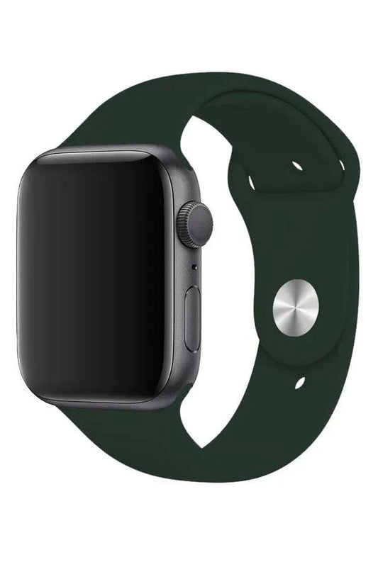 Curea Ceas Apple Watch Silicon Clasic Dark Green - WATCHERS