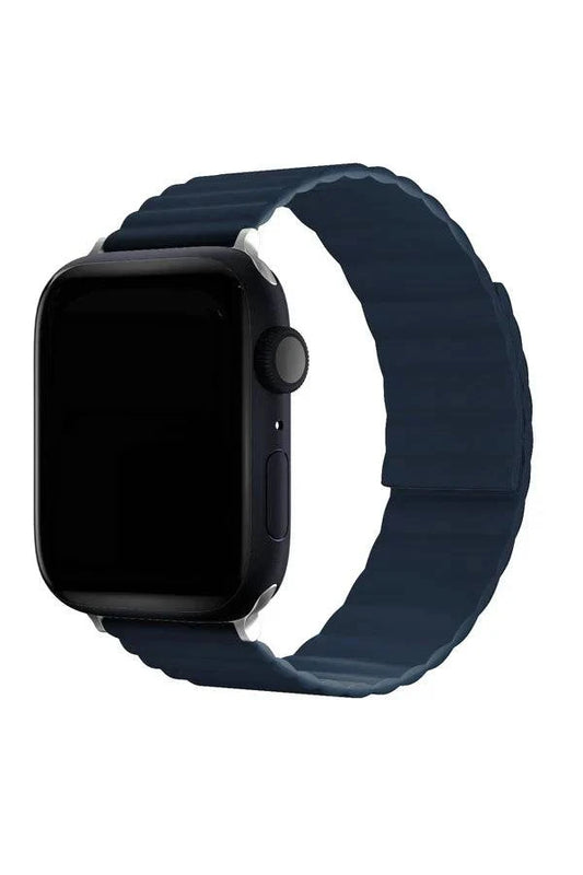 Curea Ceas Apple Watch Silicon Louis Navy Blue - WATCHERS