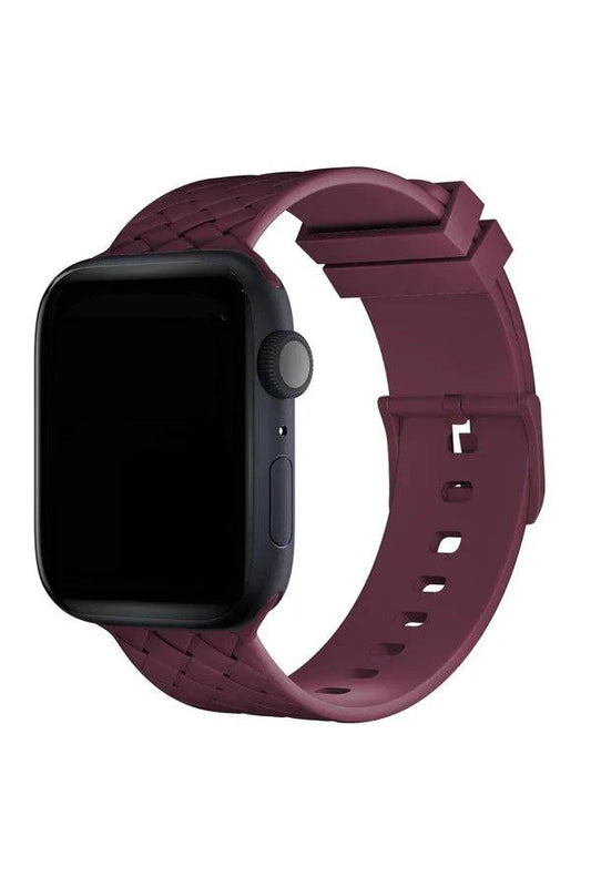 Curea Ceas Apple Watch Silicon Designo Purple - WATCHERS