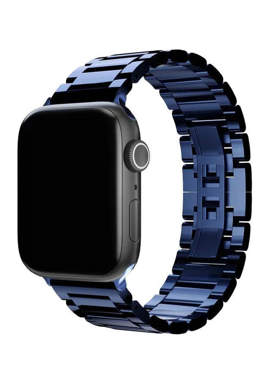 Curea Ceas Apple Watch Steel Gloss Blue - WATCHERS