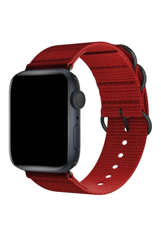 Curea Ceas Apple Watch Nylon Echo Red - WATCHERS