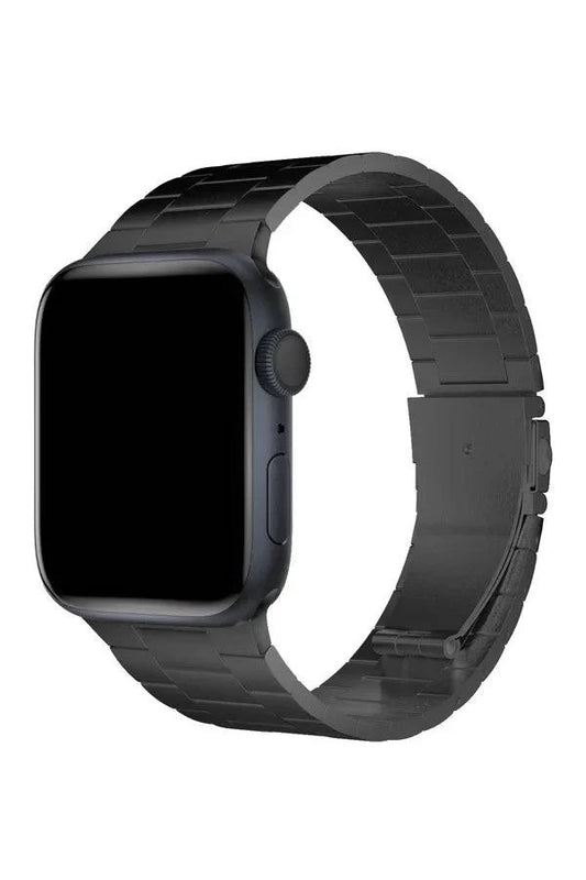Curea Ceas Apple Watch Steel Theia Black - WATCHERS