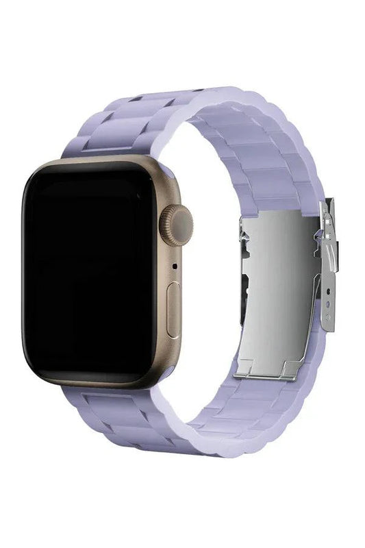 Curea Ceas Apple Watch Silicon Buckle Light Blue - WATCHERS