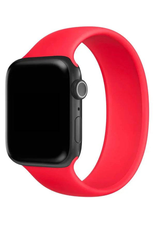 Curea Ceas Apple Watch Solo Silicon Scarlet Red - WATCHERS