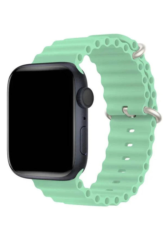 Curea Ceas Apple Watch Silicon Ocean Aqua - WATCHERS