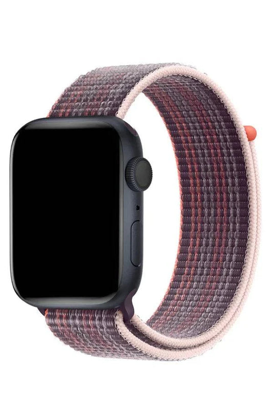 Curea Ceas Apple Watch Sport Nylon Blueberry - WATCHERS