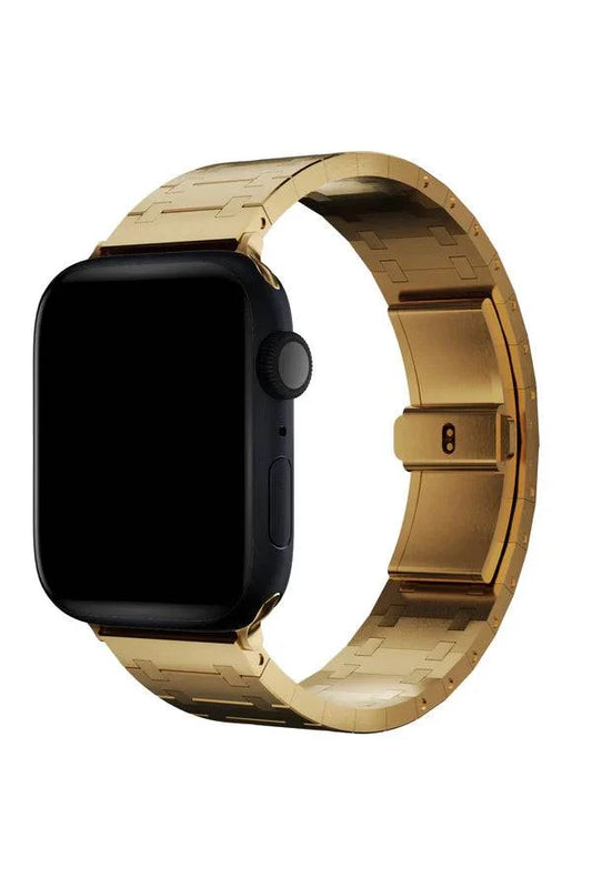 Curea Ceas Apple Watch Steel Olexi Golden - WATCHERS