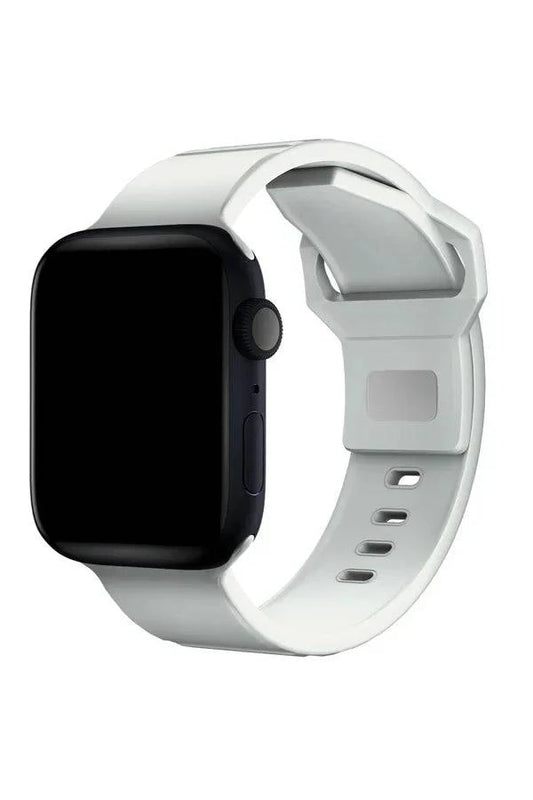 Curea Ceas Apple Watch Silicon Miami White - WATCHERS
