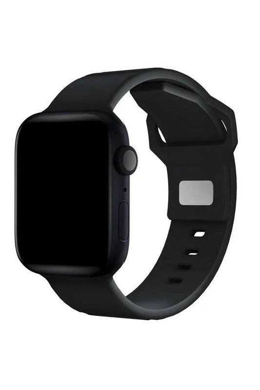 Curea Ceas Apple Watch Silicon Miami Black - WATCHERS