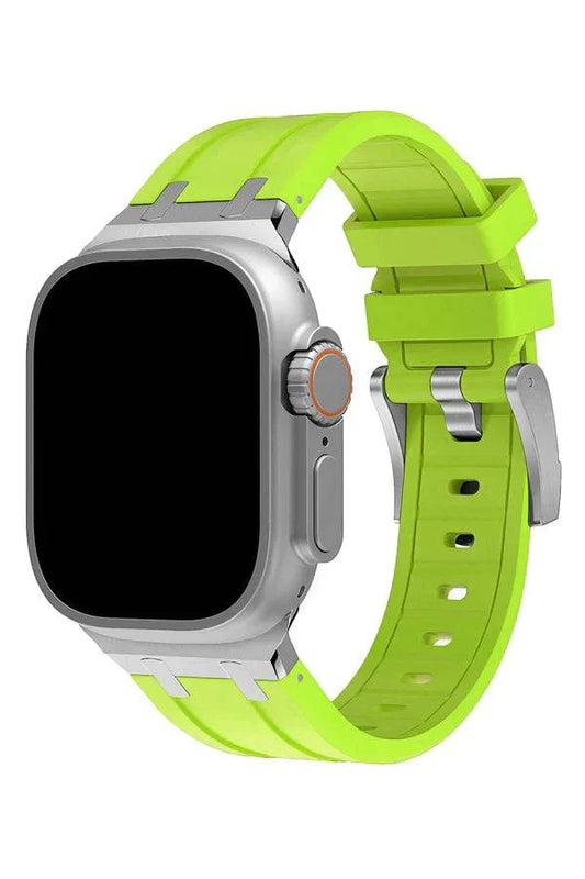 Curea Ceas Apple Watch Silicon Empire Neon Green - WATCHERS