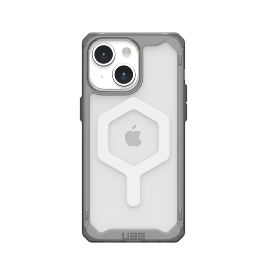 Husa iPhone MagSafe Plyo UAG pentru iPhone 15 Silver - WATCHERS