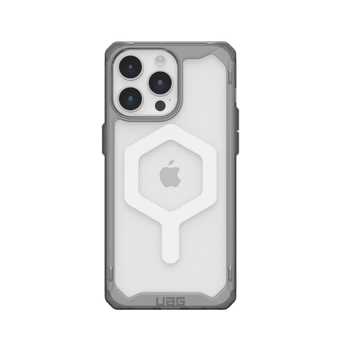 Husa iPhone MagSafe Plyo UAG pentru iPhone 13 Pro Max Silver - WATCHERS