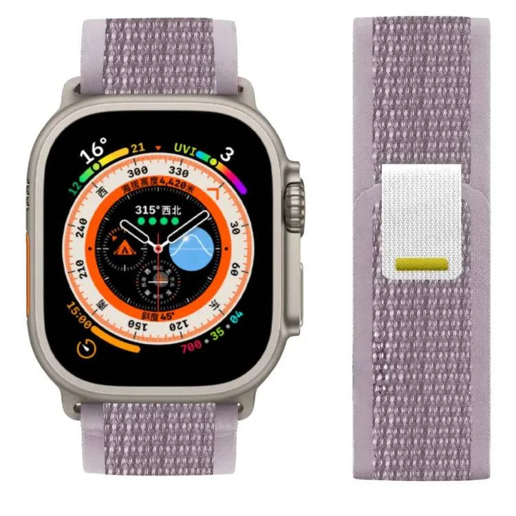 Curea Ceas Apple Watch Trail White/Gray - WATCHERS