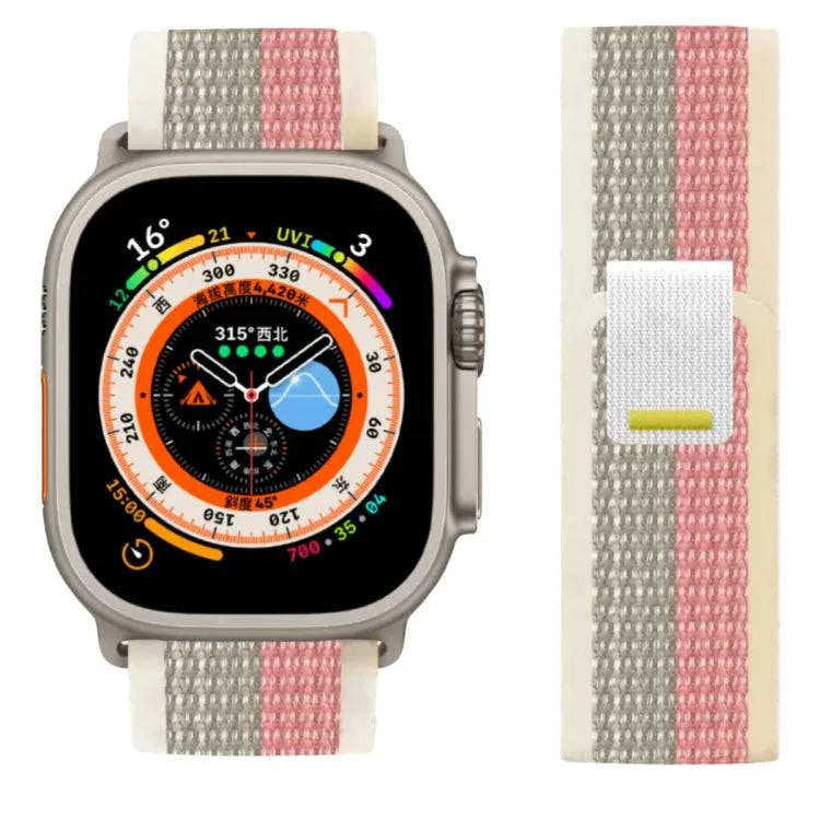 Curea Ceas Apple Watch Trail Pink/Gray - WATCHERS