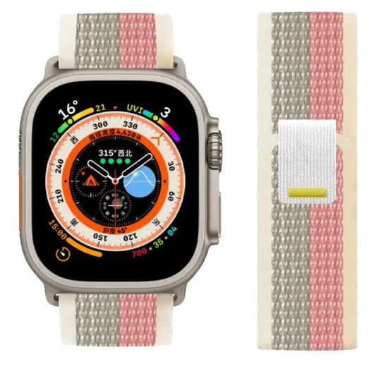 Curea Ceas Apple Watch Trail Pink/Gray - WATCHERS