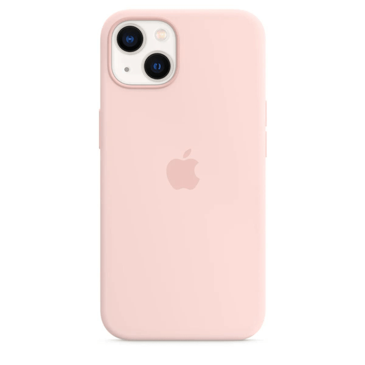Husa iPhone MagSafe din Silicon pentru iPhone 13 Chalk Pink - WATCHERS