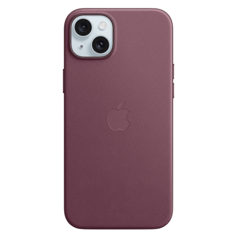 Husa iPhone MagSafe din Piele pentru iPhone 15 Dark Purple - WATCHERS