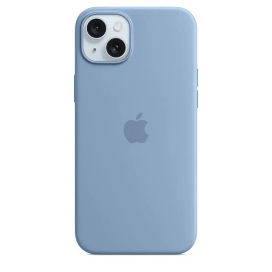 Husa iPhone MagSafe din Silicon pentru iPhone 15 Winterblue - WATCHERS