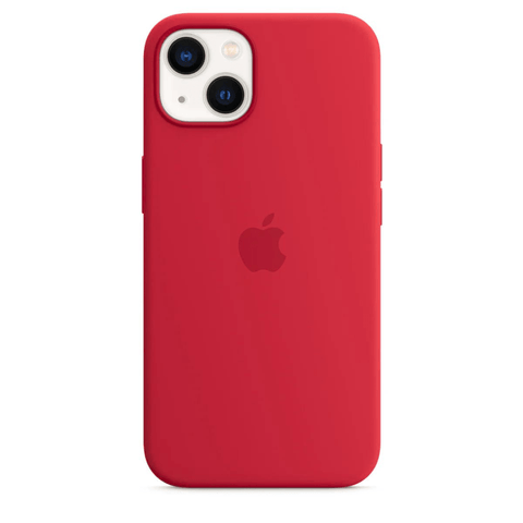 Husa iPhone MagSafe din Silicon pentru iPhone 13 Red - WATCHERS