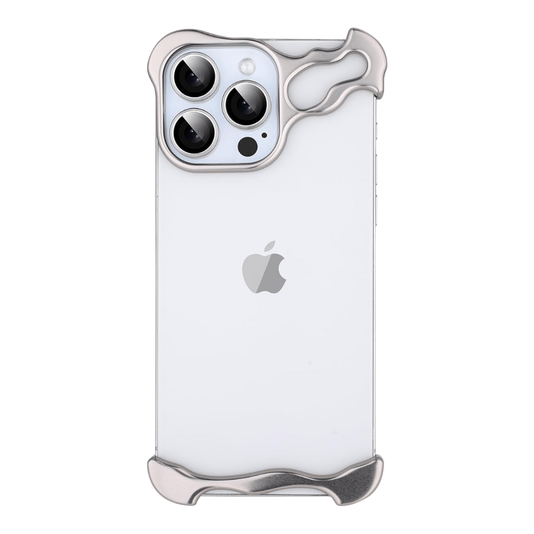 Bumper Aegis Silver din Aluminiu pentru iPhone - WATCHERS