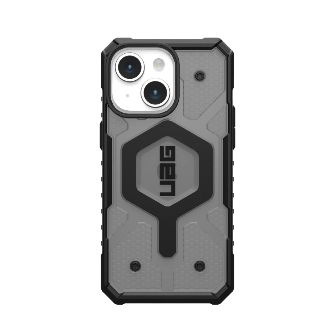 Husa iPhone MagSafe Pathfinder Clear UAG pentru iPhone 13 Ash - WATCHERS