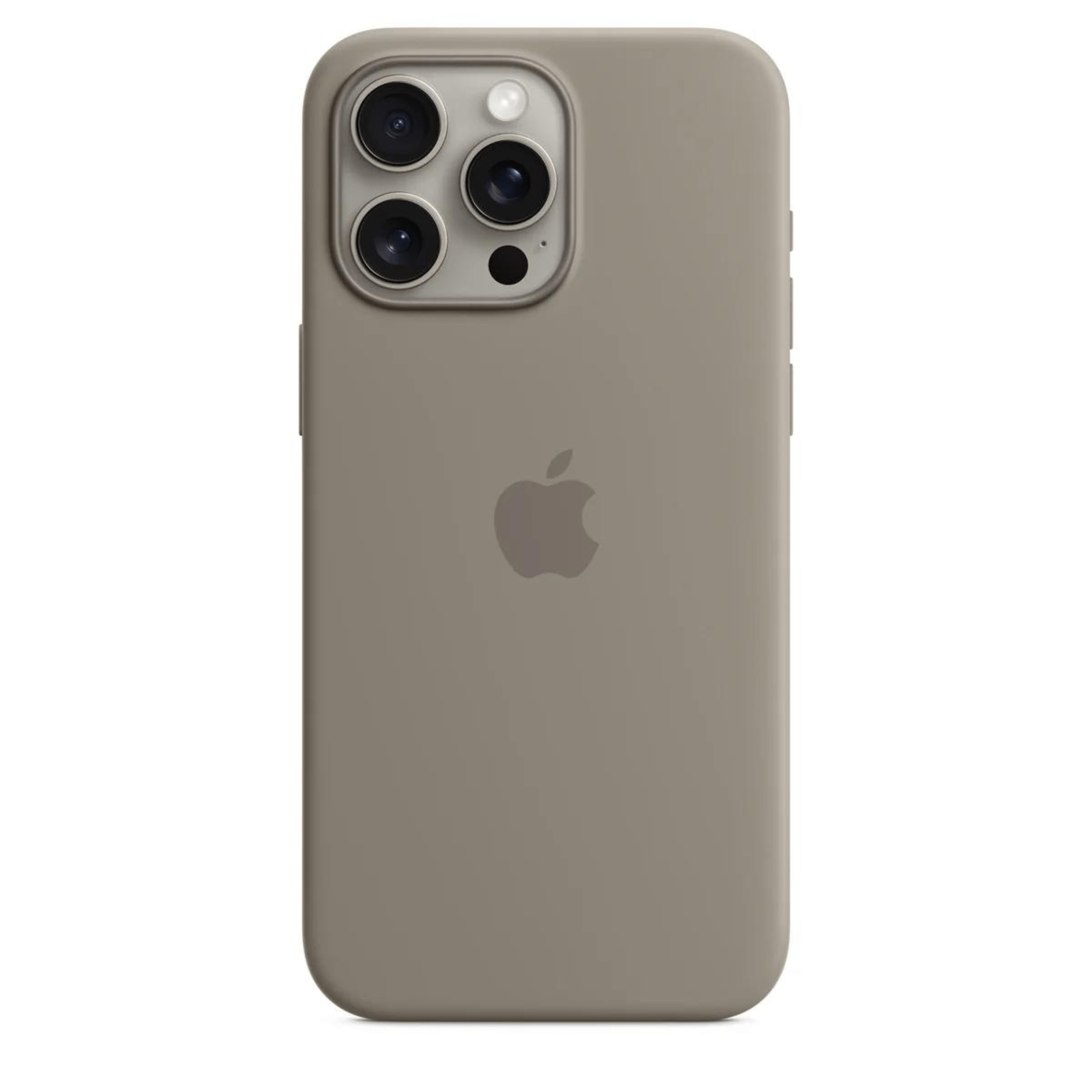 Husa iPhone MagSafe din Silicon pentru iPhone 15 Pro Max Clay - WATCHERS