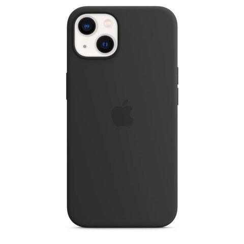 Husa iPhone MagSafe din Silicon pentru iPhone 13 Black - WATCHERS