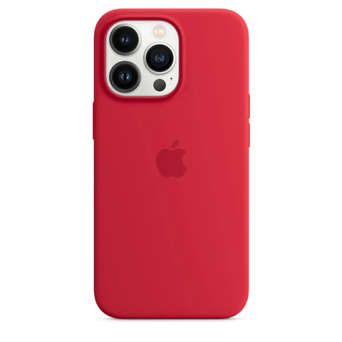 Husa iPhone MagSafe din Silicon pentru iPhone 13 Pro Red - WATCHERS