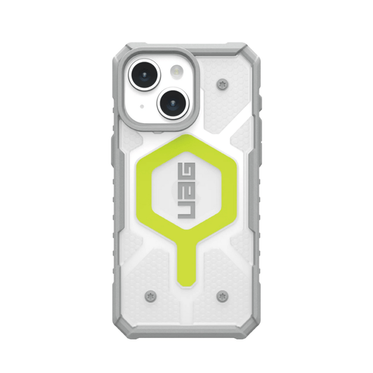 Husa iPhone MagSafe Pathfinder Clear UAG pentru iPhone 14 Plus Active Neon - WATCHERS