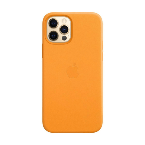 Husa iPhone MagSafe din Piele pentru iPhone 12 Pro California Poppy - WATCHERS
