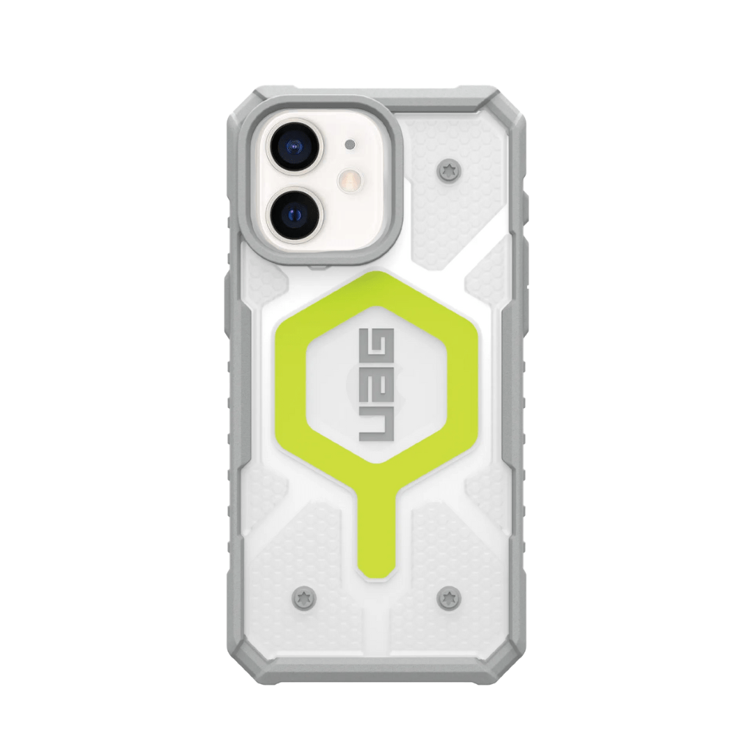 Husa iPhone MagSafe UAG Pathfinder Clear pentru iPhone 12 Active Neon - WATCHERS