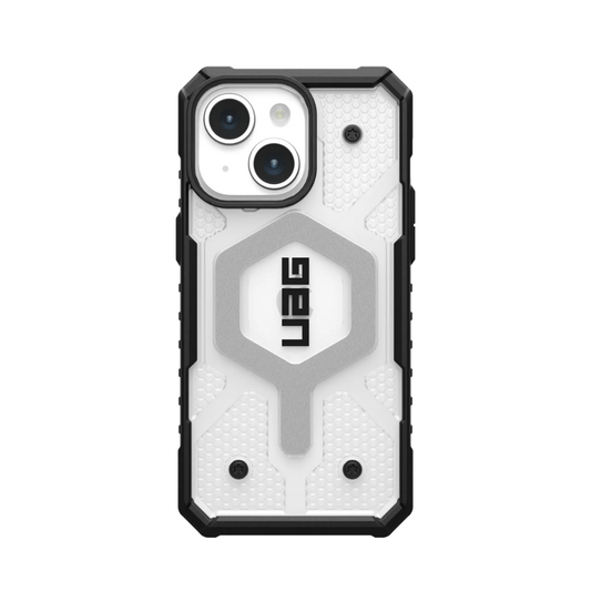 Husa iPhone MagSafe Pathfinder Clear UAG pentru iPhone 13 Ice - WATCHERS