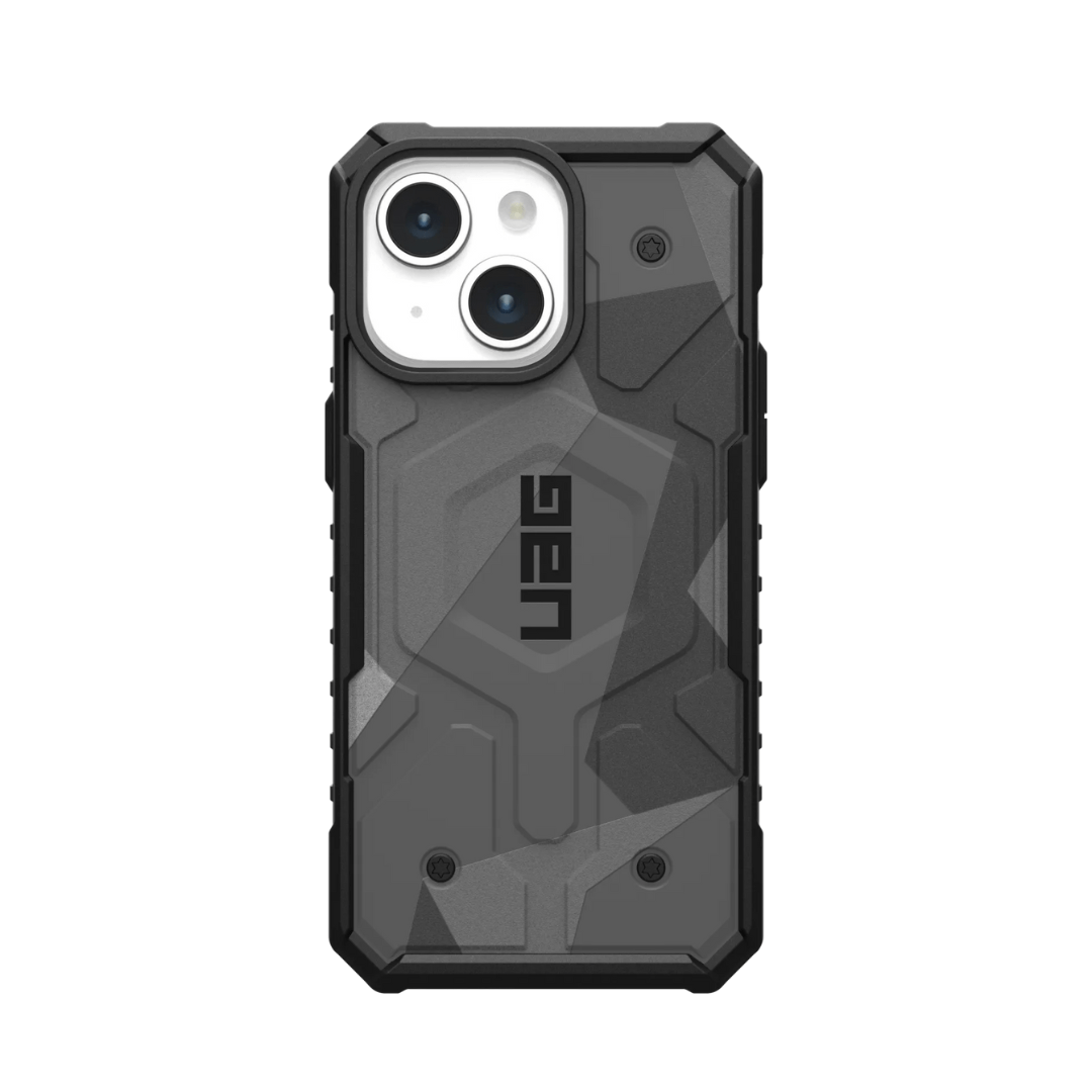 Husa iPhone MagSafe Pathfinder UAG pentru iPhone 14 Geo Camo - WATCHERS