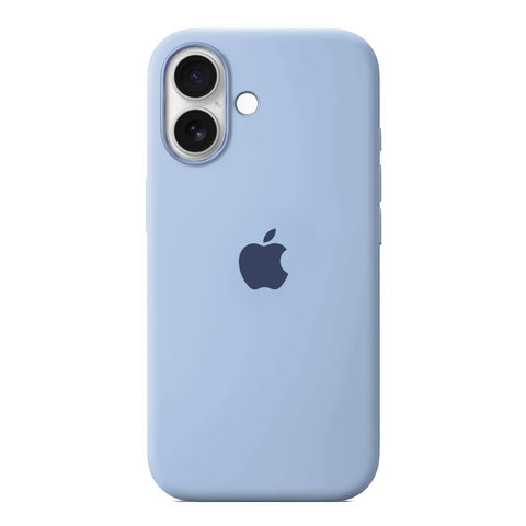 Etui iPhone 17 Silikonowe Baby Blue