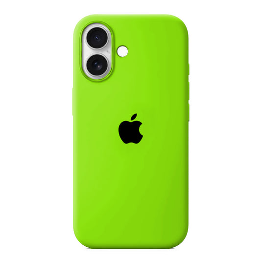 Etui iPhone 17 Silikonowe Crazy Green