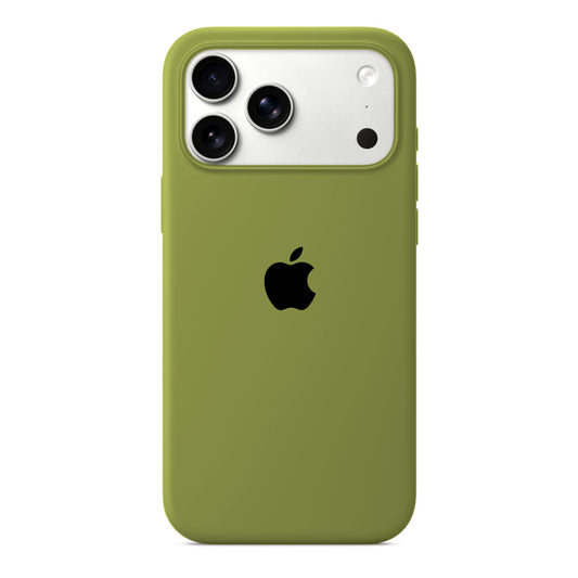 Etui iPhone 17 Pro Silikonowe Army Green