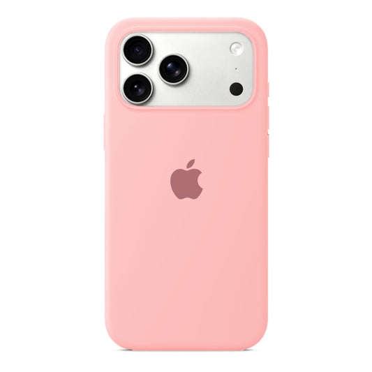 Etui iPhone 17 Pro Silikonowe Baby Pink