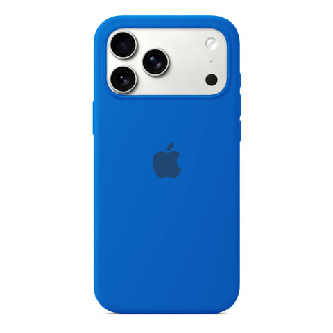 Etui iPhone 17 Pro Silikonowe Blue Cobalt